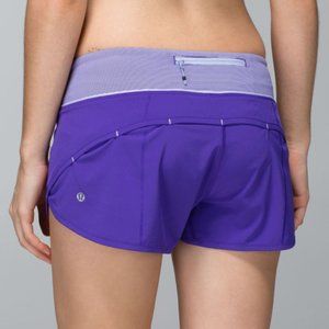 Lululemon Speed Short Purple